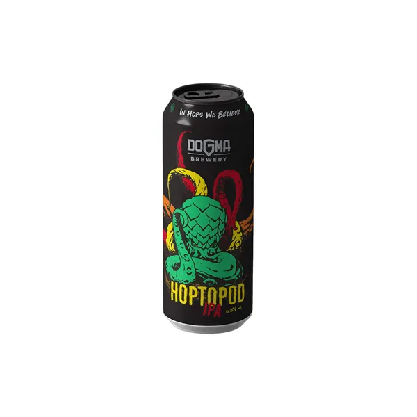 Svetlo pivo DOGMA Hoptopod ipa 0,5l