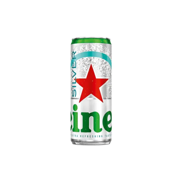 Svetlo pivo HEINEKEN Silver limenka 0,33l