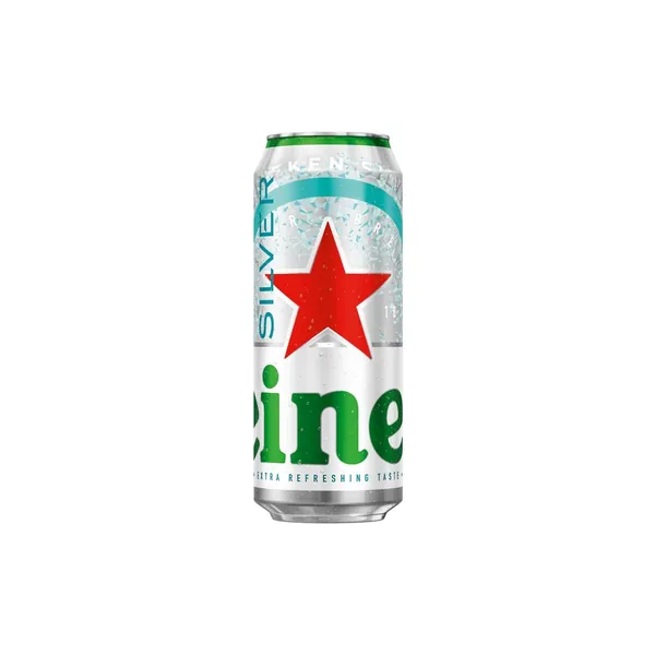 Svetlo pivo HEINEKEN Silver limenka 0,5l