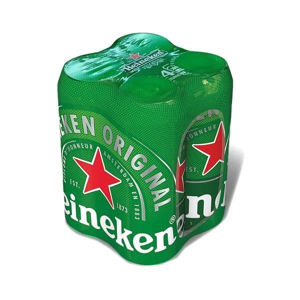 Svetlo pivo HENEKEN limenka 4x0,5l