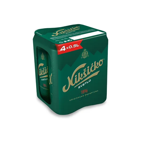 Svetlo pivo NIKŠIĆKO 4x 0.5l