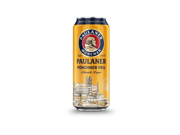 Svetlo pivo PAULANER svetlo minhensko 0,5l