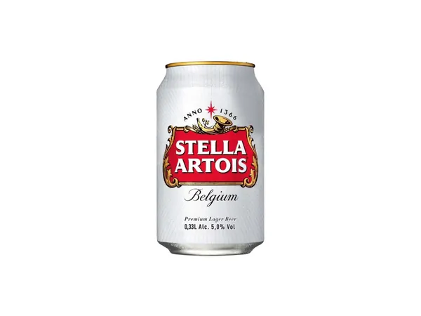 Svetlo pivo STELLA ARTOIS limenka 0.33l