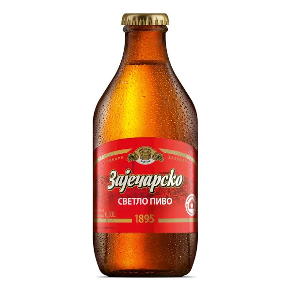 Svetlo pivo ZAJEČARSKO 0.33l