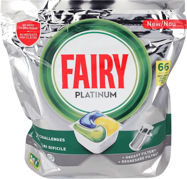 Tablete FAIRY Platinum 66kom