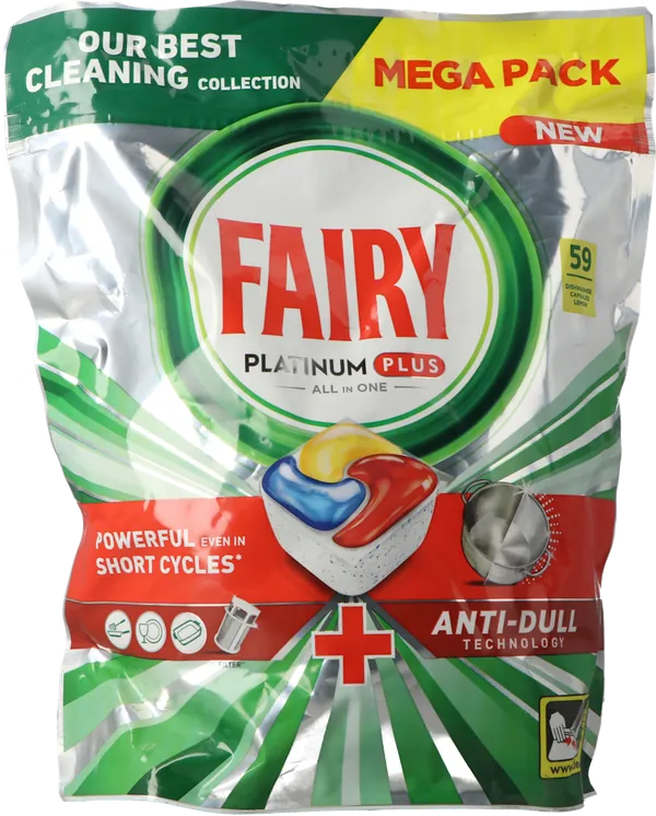 Tablete FAIRY Platinum plus 59kom