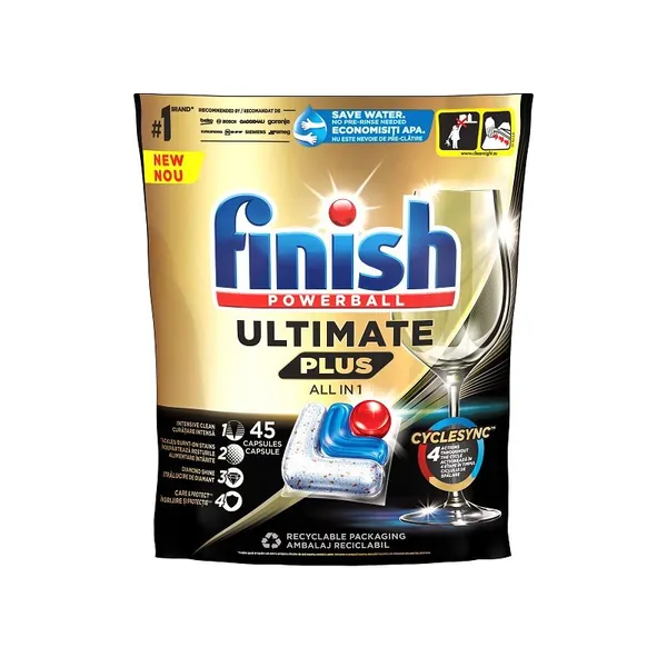 Tablete FINISH Ultimate plus 45kom