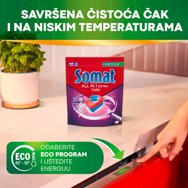 Tablete SOMAT All in one extra 44kom