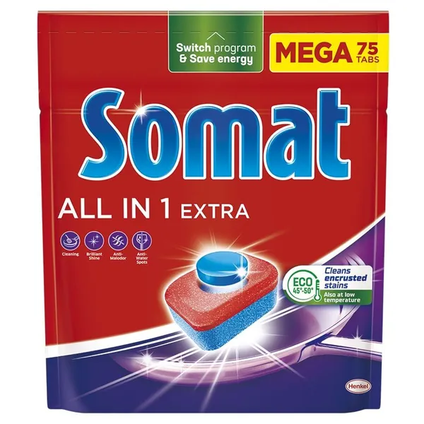 Tablete SOMAT All in one extra 75kom