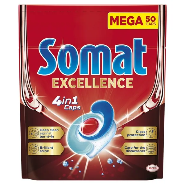Tablete SOMAT Excellence 4in1 50kom