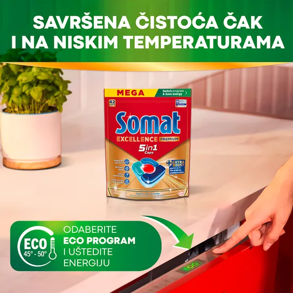 Tablete SOMAT Excellence 5in1 42kom