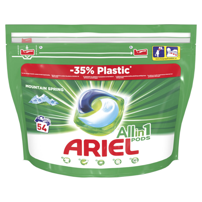 Tablete za pranje veša ARIEL PODs 54 w MS