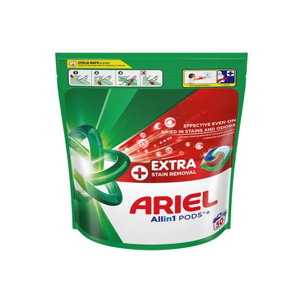 Tablete za pranje veša ARIEL PODS Extra clean 50kom