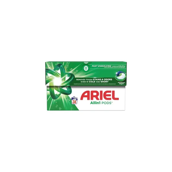 Tablete za pranje veša ARIEL PODS Mountain spring 38kom