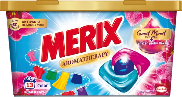 Tablete za pranje veša MERIX Color orhideja 13kom