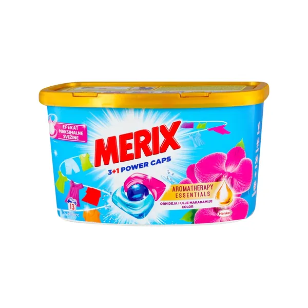 Tablete za pranje veša MERIX orhideja i ulje makadamije 13kom