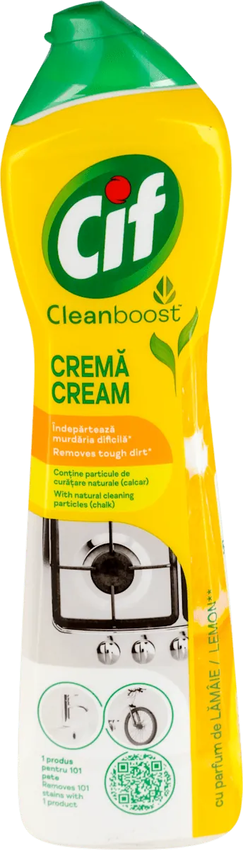 Tečni abraziv CIF lemon 500ml
