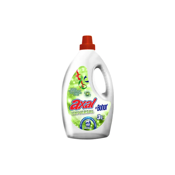 Tečni det.za pr.veša AXAL universal tečni 60 pranja (3l)