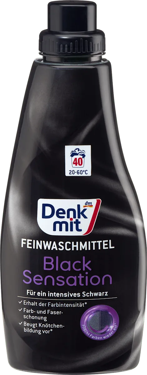 Tečni det.za pr.veša DENKMIT Black sensation za veš 40 pranja