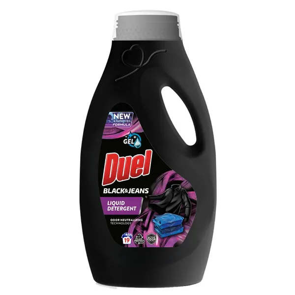 Tečni det.za pr.veša DUEL Black & jeans 19 pranja (855ml)