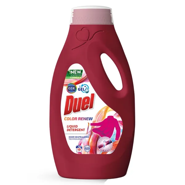 Tečni det.za pr.veša DUEL Color renew 19 pranja (855ml)