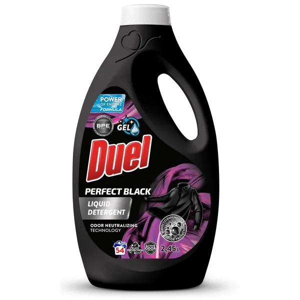 Tečni det.za pr.veša DUEL perfect black 54 pranja (2,45l)