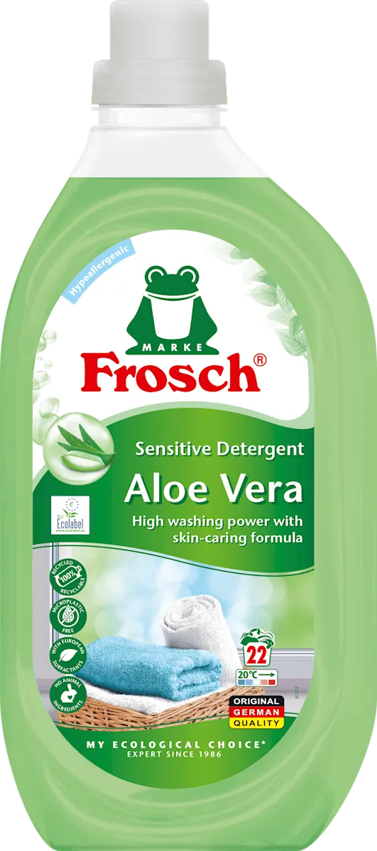 Tečni det.za pr.veša FROSCH Aloe Vera 1500 ml