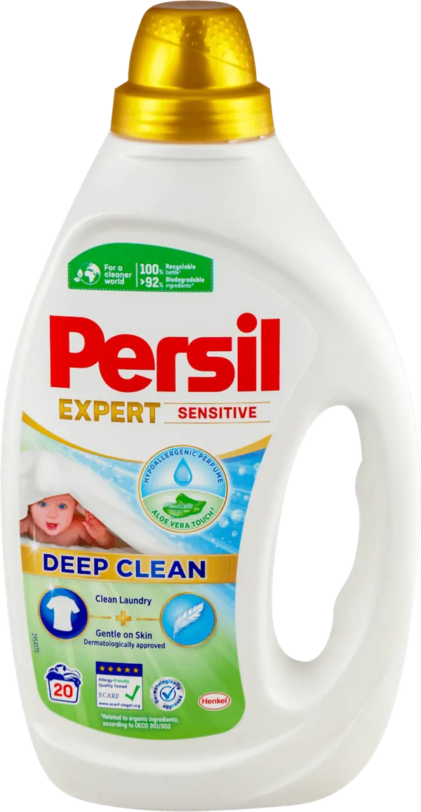 Tečni det.za pr.veša PERSIL Expert sensitive 20 pranja (990ml)