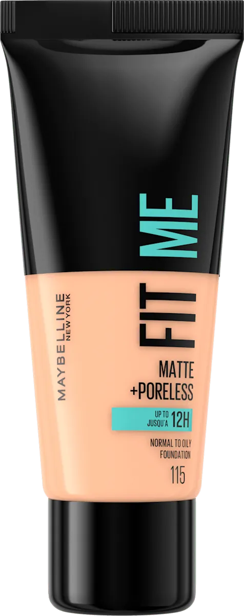 Tečni Puder MAYBELLINE NEW YORK FIT ME Matte 115