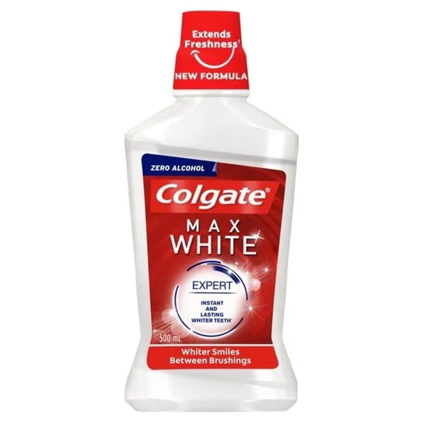 Tečnost za ispiranje usta COLGATE Plax Max Expert white 500ml