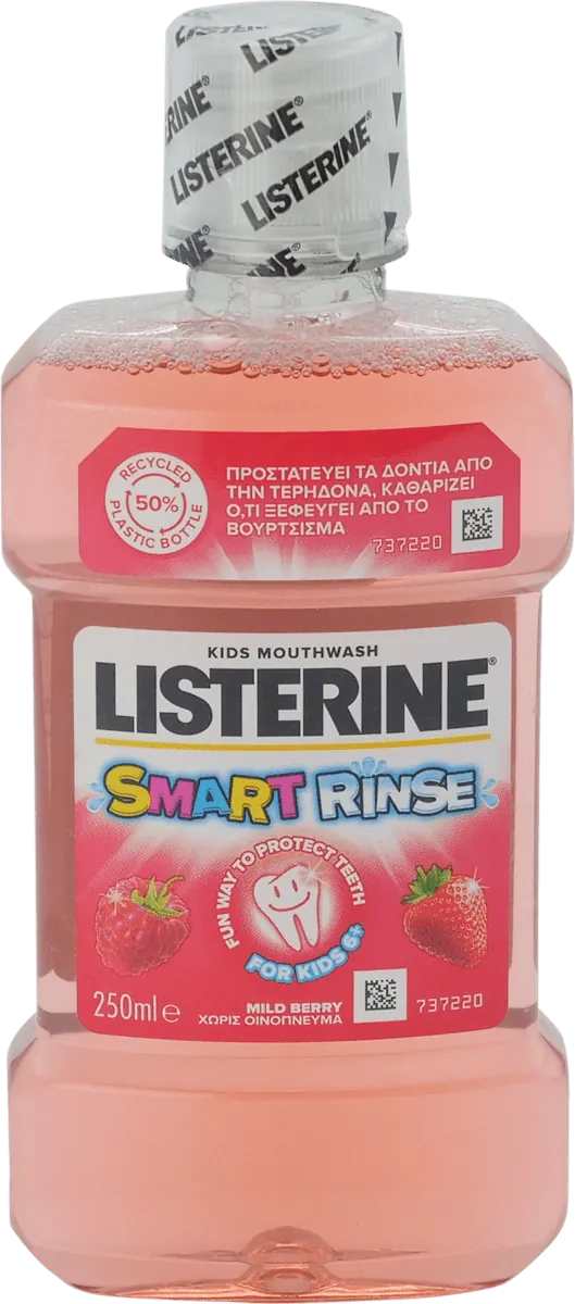 Tečnost za ispiranje usta LISTERINE Smart rinse kids berry 250ml