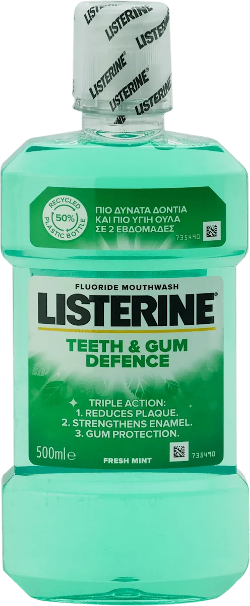 Tečnost zan ispiranje usta LISTERINE Teeth & Gum 500ml