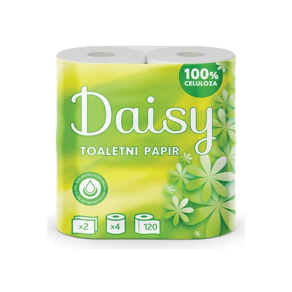 Toalet papir DAISY 2sloja 4kom