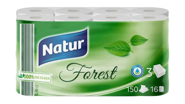 Toalet papir NATUR forest 3sloja 16kom