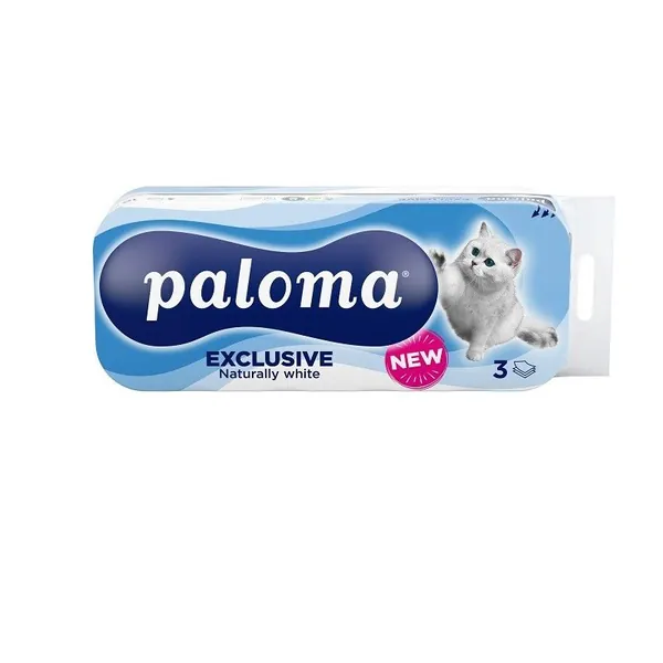 Toalet papir PALOMA exclusive plus 3sloja 10kom