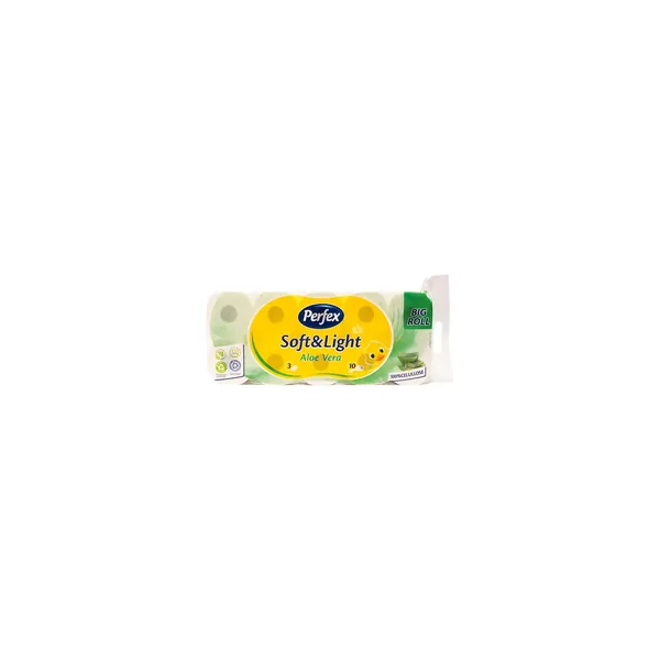 Toalet papir PERFEX soft & light aloe vera 3sloja 10kom