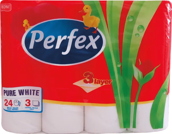 Toalet papir PERFEX troslojni 24/1