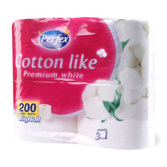 Toalet papir PERFEX troslojni Cotton Like 4/1
