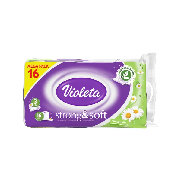 Toalet papir VIOLETA kamilica 3sloja 16kom