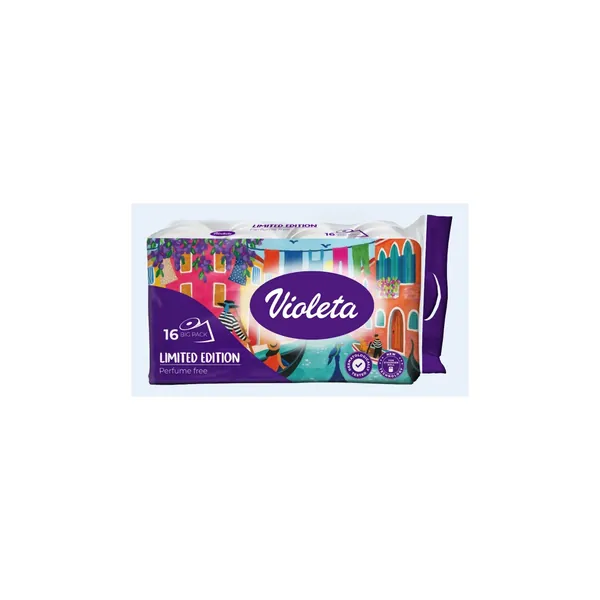 Toalet papir VIOLETA limited edition 3sloja 16kom
