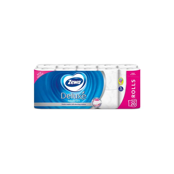 Toalet papir ZEWA Deluxe Pure White 20