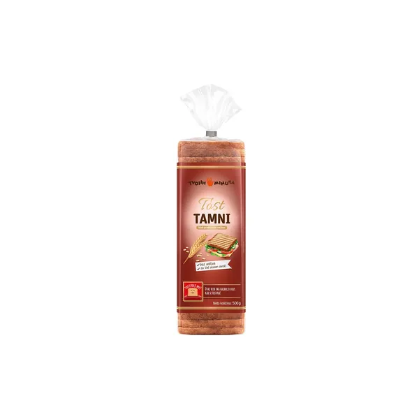 Tost TVOJIH 5 MINUTA extra tamni 500g