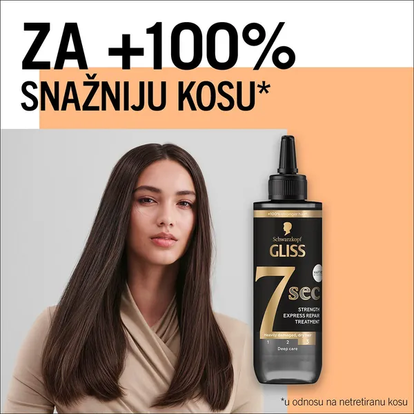 Tretman za kosu GLISS 7 seconds ultimate repair 200ml
