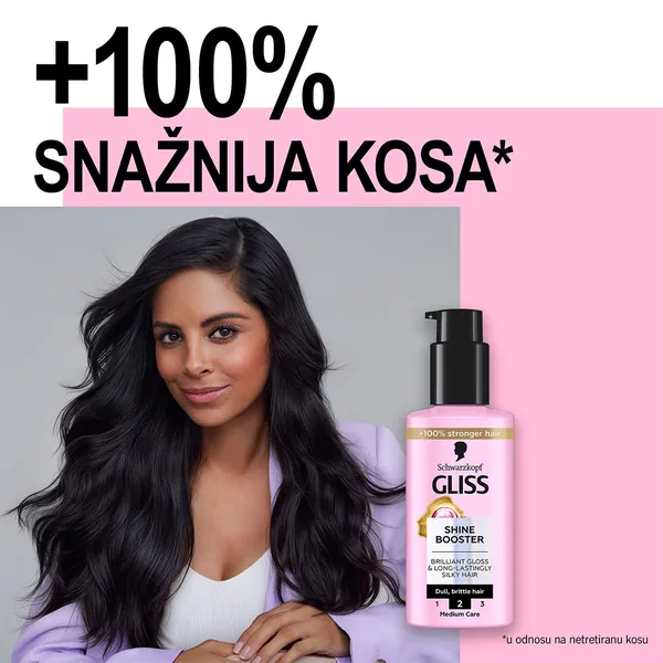 Tretman za kosu GLISS Shine booster 100ml