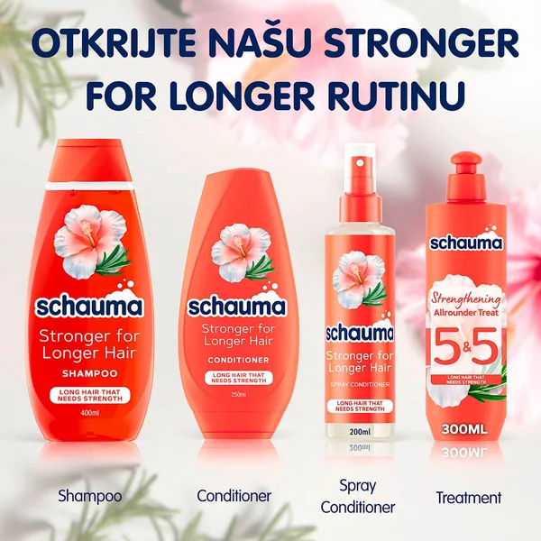 Tretman za kosu SCHAUMA Stronger for longer hair 300ml