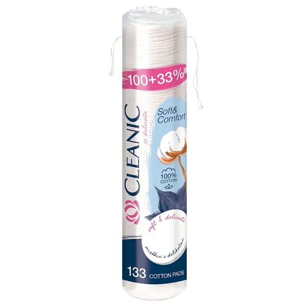 Tuferi CLEANIC za lice soft & comfort 133kom