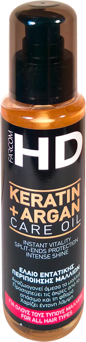 Ulje za kosu FARCOM HD Keratin + Argan 100ml