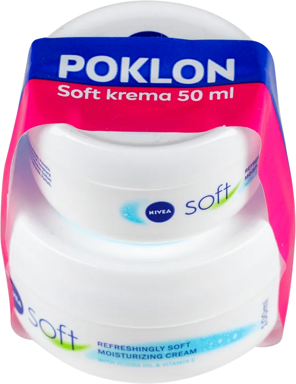 Univerzalna krema NIVEA soft 100ml + 50ml gratis, 150 ml