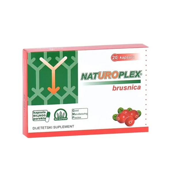 Urinarni sistem ABELA Naturoplex Brusnica, kapsule 20kom