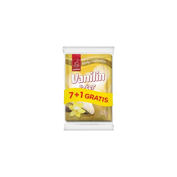 Vanilin šećer MORAVKA 7+1gratis 7x10g
